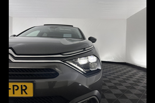 Citroën Ë-C4 Shine Pack Business 50 kWh [ 3-Fase ] {SOH-94%} (INCL.BTW) *PANO | HEAD-UP | LEATHER | FULL-LED | VIRTUAL-COCKPIT | KEYLESS | DAB+ | NAVI-FULLMAP | ECC | PDC | CRUISE | 18''ALU*