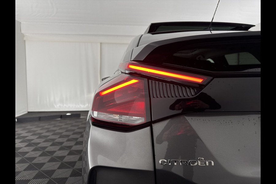 Citroën Ë-C4 Shine Pack Business 50 kWh [ 3-Fase ] {SOH-94%} (INCL.BTW) *PANO | HEAD-UP | LEATHER | FULL-LED | VIRTUAL-COCKPIT | KEYLESS | DAB+ | NAVI-FULLMAP | ECC | PDC | CRUISE | 18''ALU*