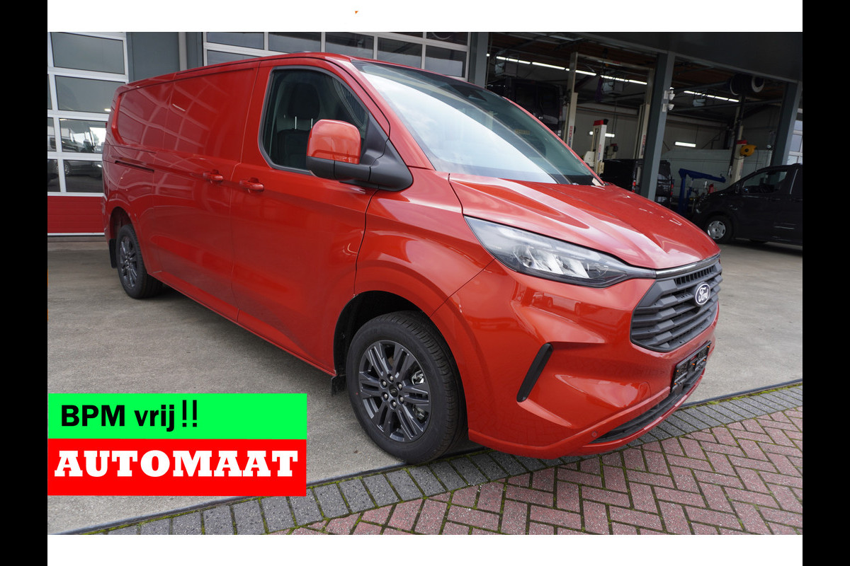 Ford Transit Custom 320L 2.0 TDCI 170PK L2H1 Limited Automaat Nr. V058 | Adap.Cruise | Navi | Airco | Camera