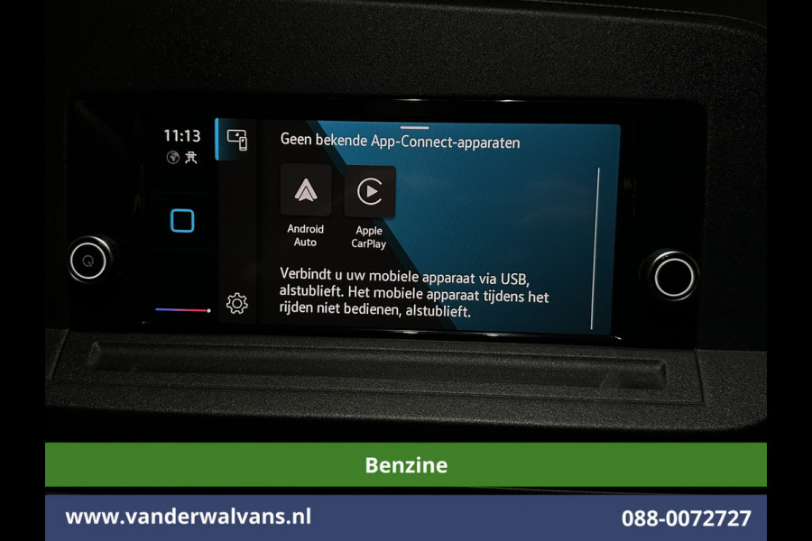 Volkswagen Caddy Cargo Maxi 1.5 TSI Benzine motor L2H1 Fabrieksgarantie Euro6 Airco | Camera | Apple Carplay | Android Auto | Bumper in de kleur Zijdeur