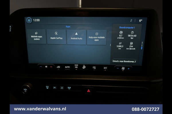 Ford Transit Custom 2.0 TDCI 136pk L2H1 Euro6 Airco | Camera | Apple Carplay | Cruisecontrol | LED Android Auto, Parkeersensoren, Verwarmde voorruit, Bijrijdersbank