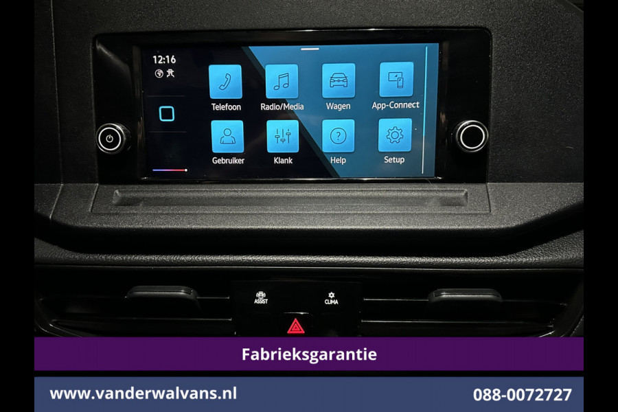 Volkswagen Caddy Cargo Maxi 2.0 TDI L2H1 Fabrieksgarantie Euro6 Airco | Camera | Apple Carplay | Android Auto | Bumper in de kleur Zijdeur