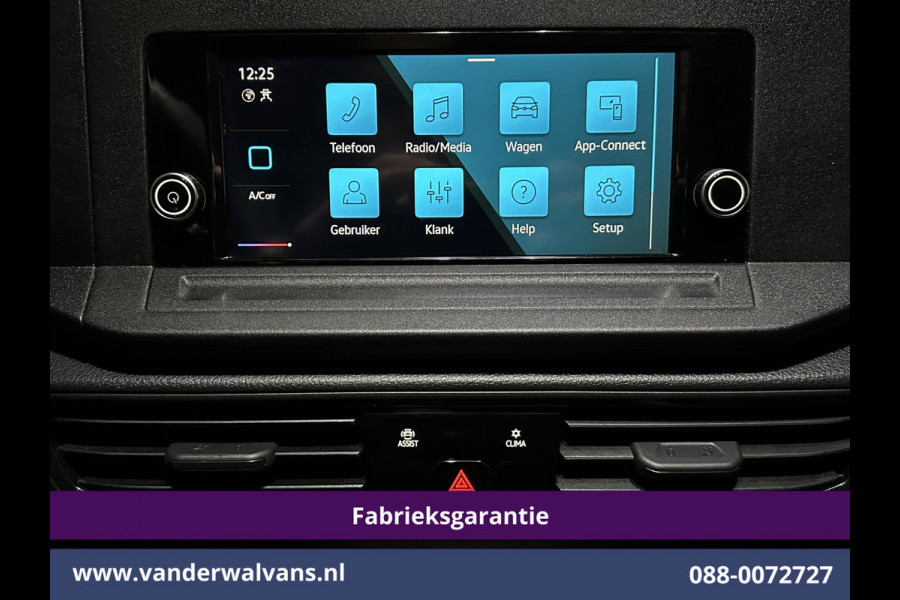 Volkswagen Caddy Cargo Maxi 2.0 TDI L2H1 Fabrieksgarantie Euro6 Airco | Camera | Apple Carplay | Bumper in de kleur Android Auto, Zijdeur