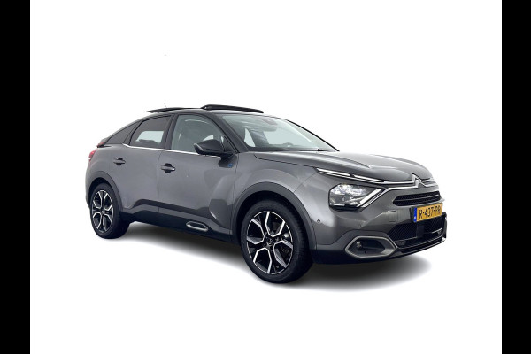 Citroën Ë-C4 Shine Pack Business 50 kWh [ 3-Fase ] {SOH-94%} (INCL.BTW) *PANO | HEAD-UP | LEATHER | FULL-LED | VIRTUAL-COCKPIT | KEYLESS | DAB+ | NAVI-FULLMAP | ECC | PDC | CRUISE | 18''ALU*