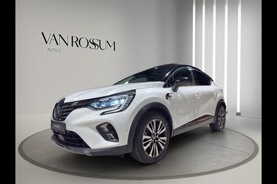 Renault Captur E-TECH Plug-in Hybrid Initiale Panoramadak | Leder | Bose | 360 Camera | Two Tone Dak |