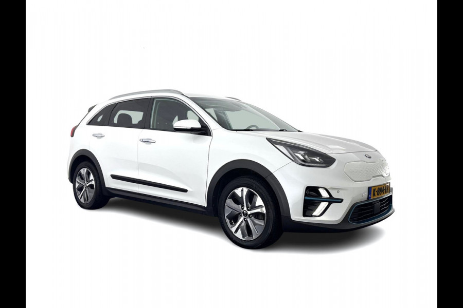 Kia e-Niro ExecutiveLine 64 kWh [ 3-Fase ] {SOH-100%} (INCL-BTW)  Aut.*LEATHER | FULL-LED | NAVI-FULLMAP | ADAPTIVE-CRUISE | CAMERA | MEMORY-PACK | LANE-ASSIST | KEYLESS | DIGI-COCKPIT | PRIVACY-GLASS | 17"ALU*
