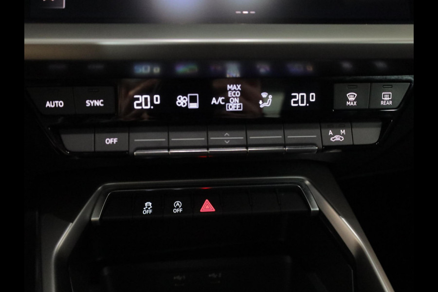 Audi A3 Sportback 30 TFSI Pro Line 110 pk | Navigatie via App | Parkeersensoren achter | Apple Carplay/Android Auto | Cruise control | LED koplampen |