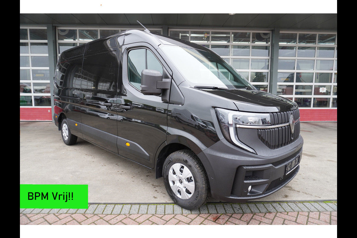 Renault Master T35 2.0 dCi 170PK L3H2 Extra Schuifdeur links en Rechts Nr. V070 | Climate | Navi | Cruise | Trekhaak | Betimmering