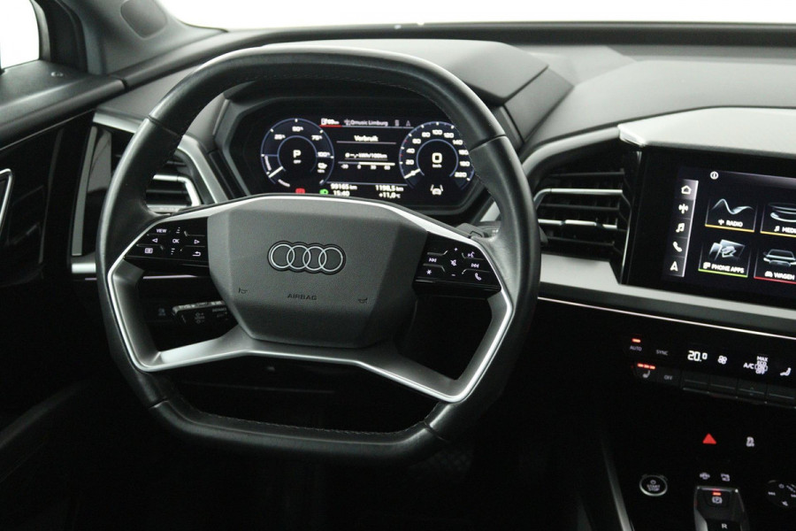 Audi Q4 e-tron 40 Launch edition Advanced Plus 77 kWh (TREKHAAK, STOELVERWARMING, ACHTERUITRIJCAMERA, CRUISE CONTROL ADAPTIEF)