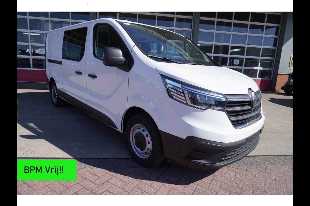 Renault Trafic 2.0 Blue dCi 130PK T29 L2H1 Start Dubbelcabine Nr. V017 | Airco |  Apple CP/Android auto | trekhaak