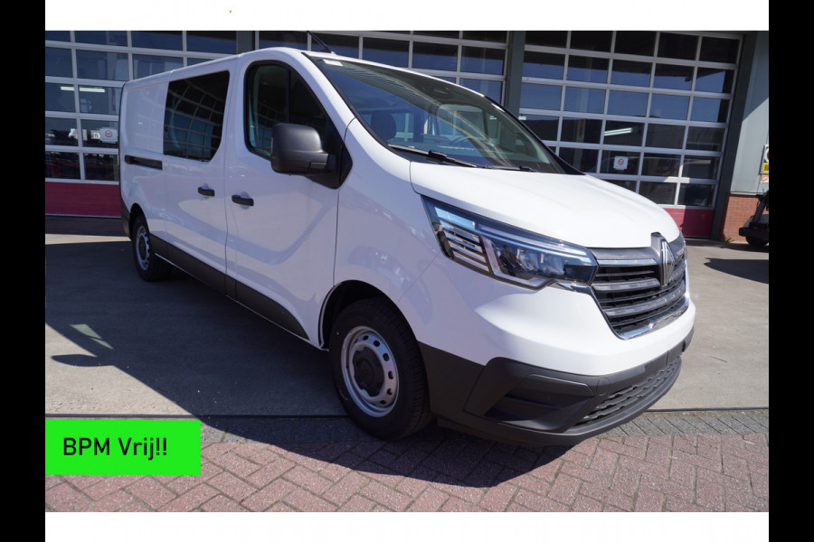 Renault Trafic 2.0 Blue dCi 130PK T29 L2H1 Start Dubbelcabine Nr. V017 | Airco |  Apple CP/Android auto | trekhaak