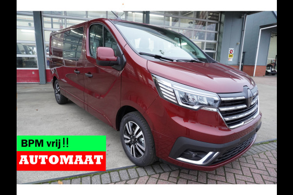 Renault Trafic 2.0 Bleu dCi EDC 170PK L2H1 Extra DubbelCabine Automaat Schuifdeur L/R Nr. V178 |  Climate | Navi | Camera | Cruise