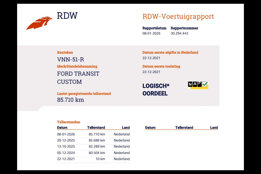 Ford Transit Custom 320 2.0 TDCI 130 pk Automaat - L2 DC - Platinum