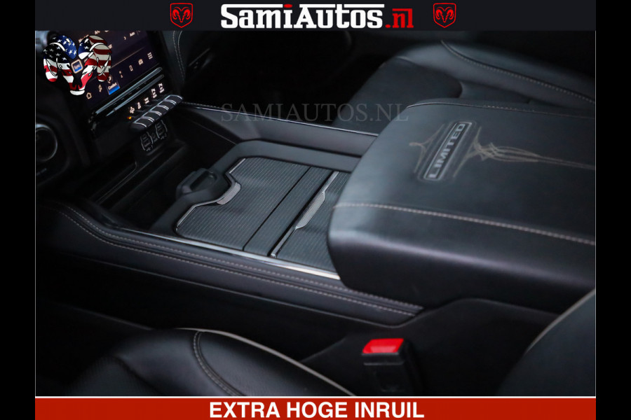 Dodge Ram 1500 LIMITED SPORT | 5.7 V8 HEMI 402PK | MEEST VOLLE LIMITED | PRACHTIGE KLEUR GRANITE CRYSTAL PEARL | CREW CAB | DUBBELE CABINE DC 5 PERSOONS | CREW CAB 5 PERSOONS | DUBBELE CABINE DC | MEEST ROYALE EN COMFORTABELE BEDRIJFSAUTO | HEAD-UP | LUCHTVERING | RONDOM CAMERA | MWK KLEP | PANORAMA DAK |