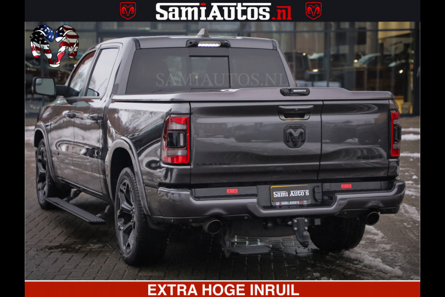Dodge Ram 1500 LIMITED SPORT | 5.7 V8 HEMI 402PK | MEEST VOLLE LIMITED | PRACHTIGE KLEUR GRANITE CRYSTAL PEARL | CREW CAB | DUBBELE CABINE DC 5 PERSOONS | CREW CAB 5 PERSOONS | DUBBELE CABINE DC | MEEST ROYALE EN COMFORTABELE BEDRIJFSAUTO | HEAD-UP | LUCHTVERING | RONDOM CAMERA | MWK KLEP | PANORAMA DAK |