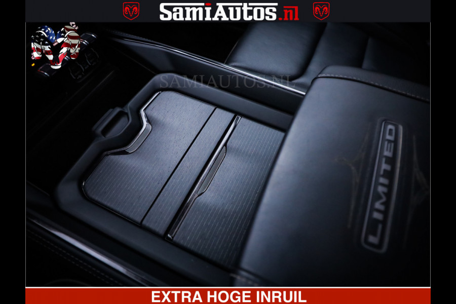 Dodge Ram 1500 LIMITED SPORT | 5.7 V8 HEMI 402PK | MEEST VOLLE LIMITED | PRACHTIGE KLEUR GRANITE CRYSTAL PEARL | CREW CAB | DUBBELE CABINE DC 5 PERSOONS | CREW CAB 5 PERSOONS | DUBBELE CABINE DC | MEEST ROYALE EN COMFORTABELE BEDRIJFSAUTO | HEAD-UP | LUCHTVERING | RONDOM CAMERA | MWK KLEP | PANORAMA DAK |