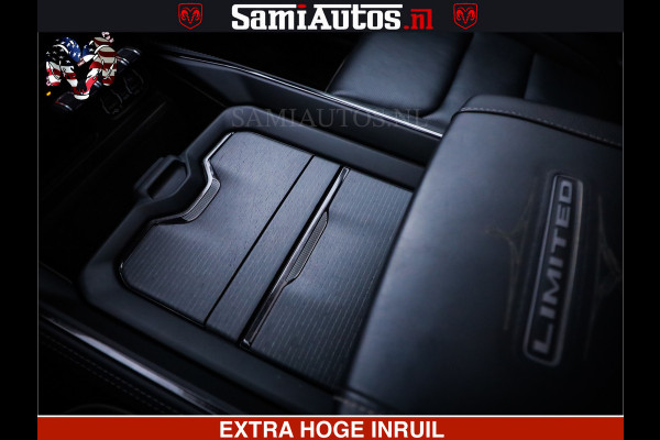 Dodge Ram 1500 LIMITED SPORT | 5.7 V8 HEMI 402PK | MEEST VOLLE LIMITED | PRACHTIGE KLEUR GRANITE CRYSTAL PEARL | CREW CAB | DUBBELE CABINE DC 5 PERSOONS | CREW CAB 5 PERSOONS | DUBBELE CABINE DC | MEEST ROYALE EN COMFORTABELE BEDRIJFSAUTO | HEAD-UP | LUCHTVERING | RONDOM CAMERA | MWK KLEP | PANORAMA DAK |