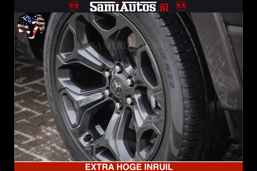 Dodge Ram 1500 LIMITED SPORT | 5.7 V8 HEMI 402PK | MEEST VOLLE LIMITED | PRACHTIGE KLEUR GRANITE CRYSTAL PEARL | CREW CAB | DUBBELE CABINE DC 5 PERSOONS | CREW CAB 5 PERSOONS | DUBBELE CABINE DC | MEEST ROYALE EN COMFORTABELE BEDRIJFSAUTO | HEAD-UP | LUCHTVERING | RONDOM CAMERA | MWK KLEP | PANORAMA DAK |