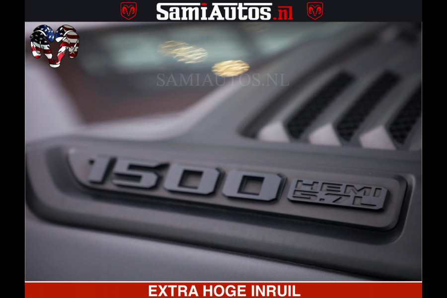 Dodge Ram 1500 LIMITED SPORT | 5.7 V8 HEMI 402PK | MEEST VOLLE LIMITED | PRACHTIGE KLEUR GRANITE CRYSTAL PEARL | CREW CAB | DUBBELE CABINE DC 5 PERSOONS | CREW CAB 5 PERSOONS | DUBBELE CABINE DC | MEEST ROYALE EN COMFORTABELE BEDRIJFSAUTO | HEAD-UP | LUCHTVERING | RONDOM CAMERA | MWK KLEP | PANORAMA DAK |