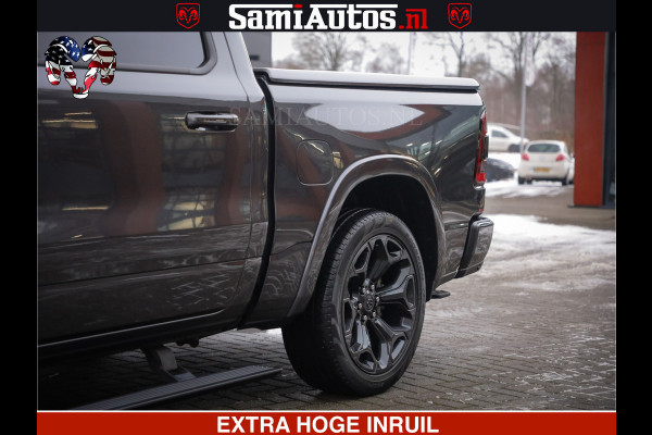 Dodge Ram 1500 LIMITED SPORT | 5.7 V8 HEMI 402PK | MEEST VOLLE LIMITED | PRACHTIGE KLEUR GRANITE CRYSTAL PEARL | CREW CAB | DUBBELE CABINE DC 5 PERSOONS | CREW CAB 5 PERSOONS | DUBBELE CABINE DC | MEEST ROYALE EN COMFORTABELE BEDRIJFSAUTO | HEAD-UP | LUCHTVERING | RONDOM CAMERA | MWK KLEP | PANORAMA DAK |