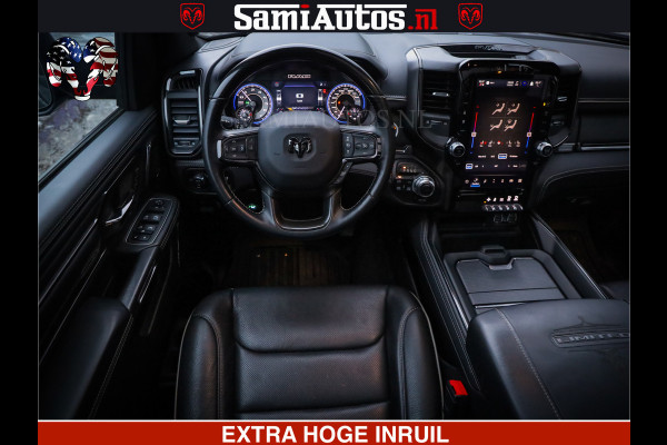 Dodge Ram 1500 LIMITED SPORT | 5.7 V8 HEMI 402PK | MEEST VOLLE LIMITED | PRACHTIGE KLEUR GRANITE CRYSTAL PEARL | CREW CAB | DUBBELE CABINE DC 5 PERSOONS | CREW CAB 5 PERSOONS | DUBBELE CABINE DC | MEEST ROYALE EN COMFORTABELE BEDRIJFSAUTO | HEAD-UP | LUCHTVERING | RONDOM CAMERA | MWK KLEP | PANORAMA DAK |