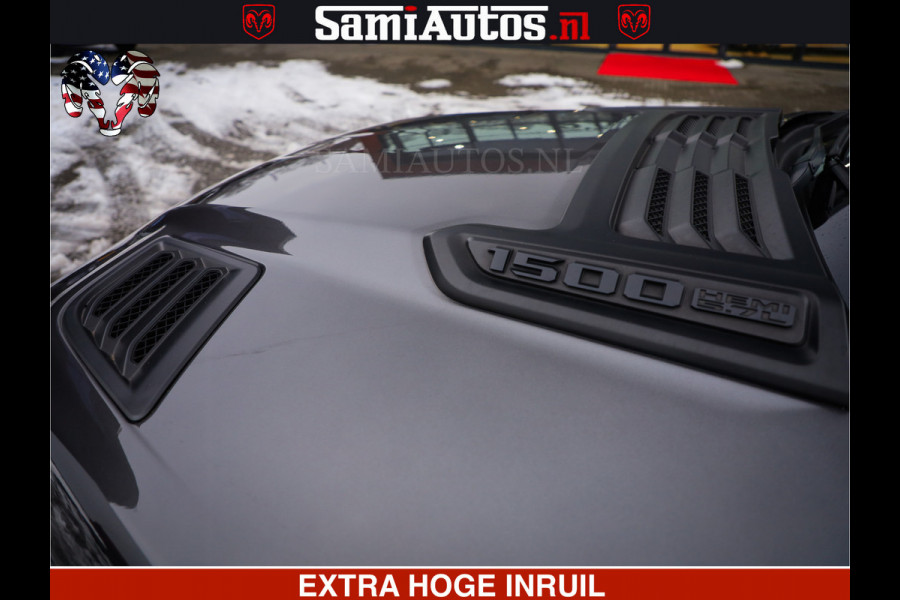 Dodge Ram 1500 LIMITED SPORT | 5.7 V8 HEMI 402PK | MEEST VOLLE LIMITED | PRACHTIGE KLEUR GRANITE CRYSTAL PEARL | CREW CAB | DUBBELE CABINE DC 5 PERSOONS | CREW CAB 5 PERSOONS | DUBBELE CABINE DC | MEEST ROYALE EN COMFORTABELE BEDRIJFSAUTO | HEAD-UP | LUCHTVERING | RONDOM CAMERA | MWK KLEP | PANORAMA DAK |