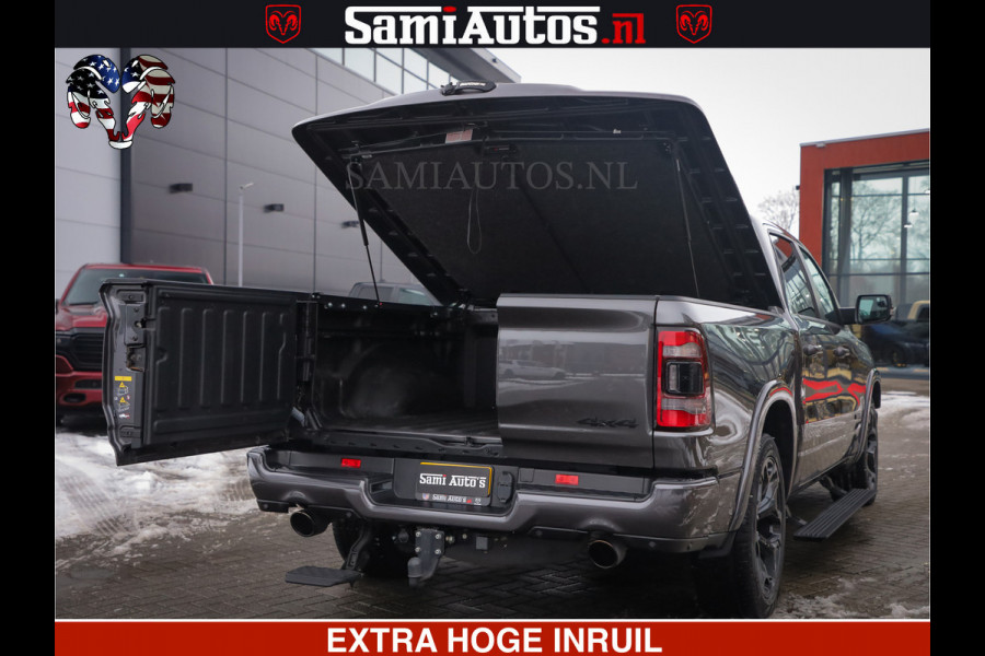 Dodge Ram 1500 LIMITED SPORT | 5.7 V8 HEMI 402PK | MEEST VOLLE LIMITED | PRACHTIGE KLEUR GRANITE CRYSTAL PEARL | CREW CAB | DUBBELE CABINE DC 5 PERSOONS | CREW CAB 5 PERSOONS | DUBBELE CABINE DC | MEEST ROYALE EN COMFORTABELE BEDRIJFSAUTO | HEAD-UP | LUCHTVERING | RONDOM CAMERA | MWK KLEP | PANORAMA DAK |