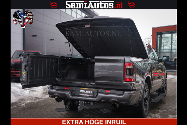 Dodge Ram 1500 LIMITED SPORT | 5.7 V8 HEMI 402PK | MEEST VOLLE LIMITED | PRACHTIGE KLEUR GRANITE CRYSTAL PEARL | CREW CAB | DUBBELE CABINE DC 5 PERSOONS | CREW CAB 5 PERSOONS | DUBBELE CABINE DC | MEEST ROYALE EN COMFORTABELE BEDRIJFSAUTO | HEAD-UP | LUCHTVERING | RONDOM CAMERA | MWK KLEP | PANORAMA DAK |