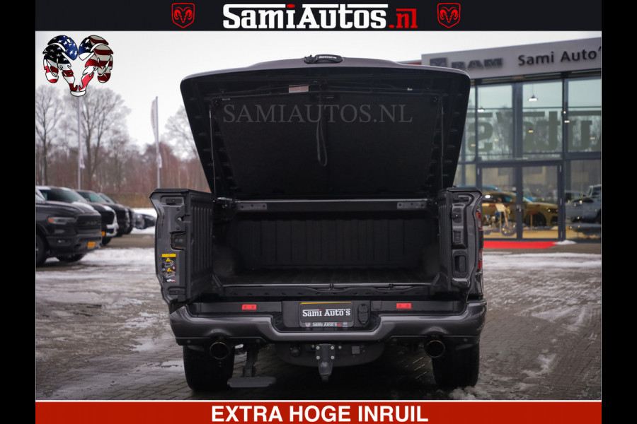 Dodge Ram 1500 LIMITED SPORT | 5.7 V8 HEMI 402PK | MEEST VOLLE LIMITED | PRACHTIGE KLEUR GRANITE CRYSTAL PEARL | CREW CAB | DUBBELE CABINE DC 5 PERSOONS | CREW CAB 5 PERSOONS | DUBBELE CABINE DC | MEEST ROYALE EN COMFORTABELE BEDRIJFSAUTO | HEAD-UP | LUCHTVERING | RONDOM CAMERA | MWK KLEP | PANORAMA DAK |