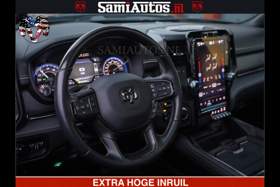 Dodge Ram 1500 LIMITED SPORT | 5.7 V8 HEMI 402PK | MEEST VOLLE LIMITED | PRACHTIGE KLEUR GRANITE CRYSTAL PEARL | CREW CAB | DUBBELE CABINE DC 5 PERSOONS | CREW CAB 5 PERSOONS | DUBBELE CABINE DC | MEEST ROYALE EN COMFORTABELE BEDRIJFSAUTO | HEAD-UP | LUCHTVERING | RONDOM CAMERA | MWK KLEP | PANORAMA DAK |