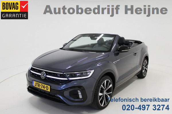 Volkswagen T-Roc Cabrio 1.5 TSI 150PK R-LINE SPORT LEDER/MATRIX-LED/NAVI/CARPLAY/FABRIEKS GARANTIE