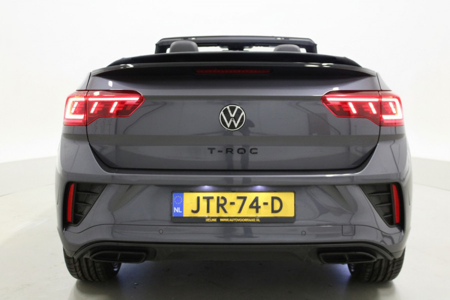 Volkswagen T-Roc Cabrio 1.5 TSI 150PK R-LINE SPORT LEDER/MATRIX-LED/NAVI/CARPLAY/FABRIEKS GARANTIE