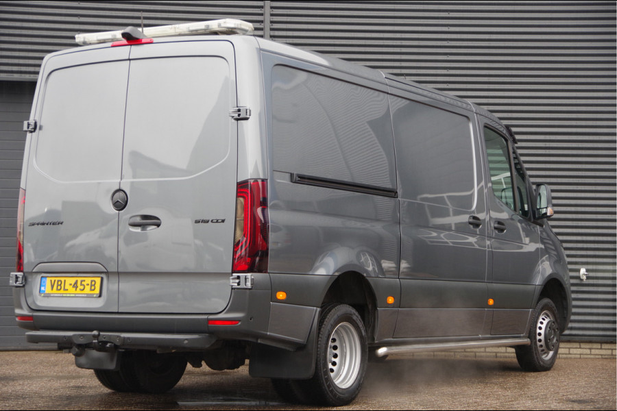 Mercedes-Benz Sprinter 519 3.0 CDI V6 L2H1 N1, AUT. LED, LEDER, DUBBELLUCHT, STOELVERWARMING, ELEKTR. SCHUIFDEUR, MBUX 10'', CAMERA, NAVI, CRUISE, CLIM