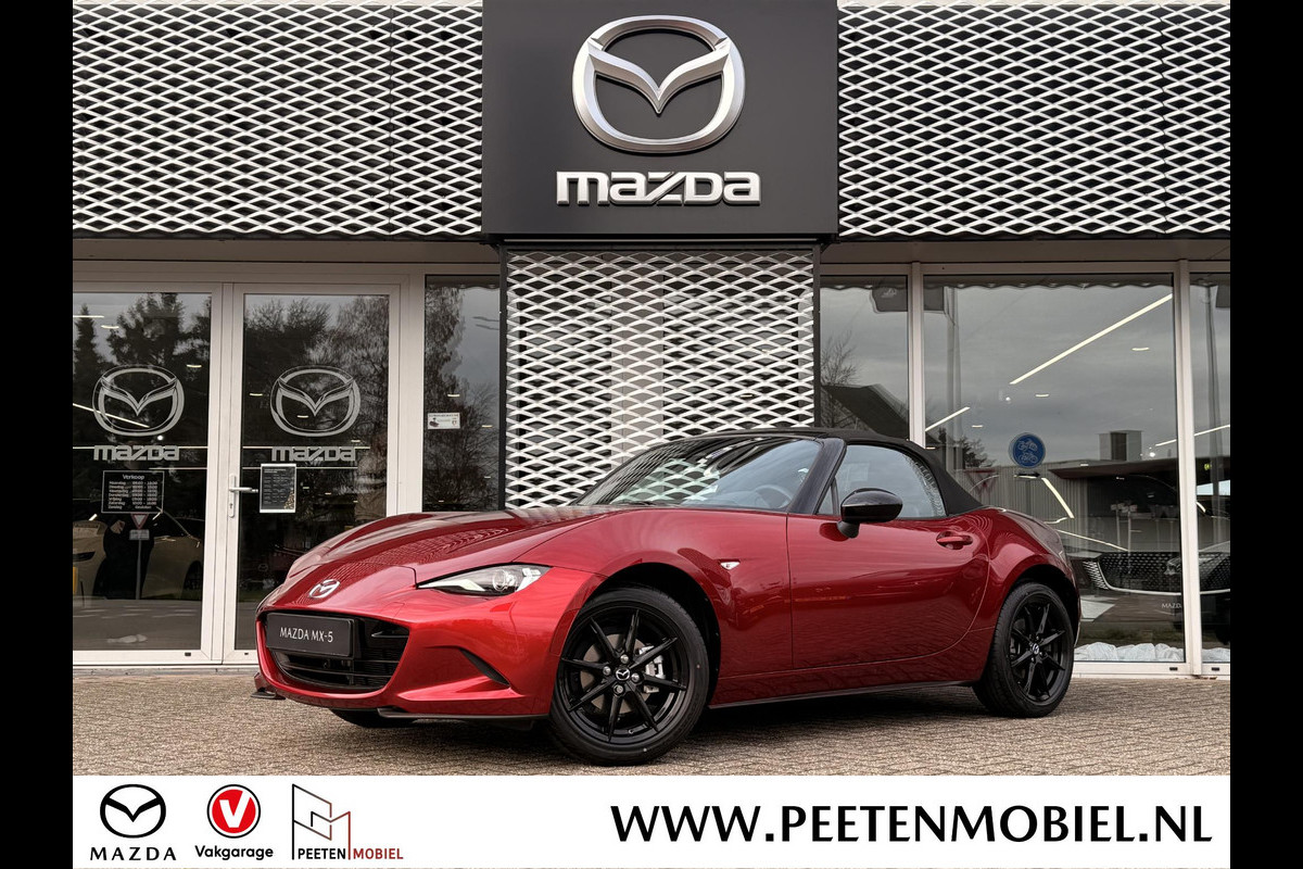 Mazda MX-5 1.5 SkyActiv-G 132 Prime-Line | NIEUW TE REGISTREREN | APPLE CARPLAY & ANDROID AUTO |