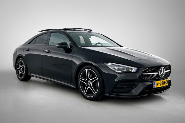 Mercedes-Benz CLA-Klasse 180 Business Solution AMG Night Upgrade Automaat (PANO, SFEERVERLICHTING, STOELVERWARMING, CAMERA)