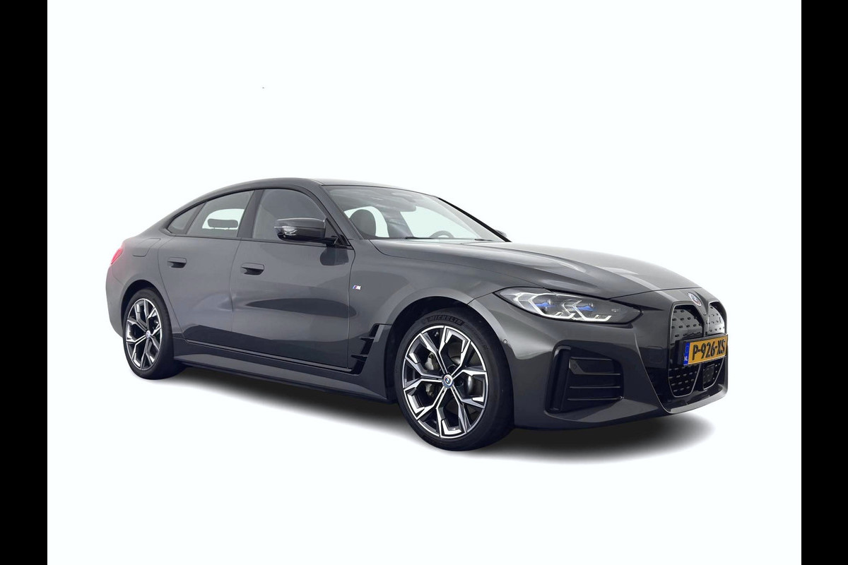 BMW i4 eDrive40 M-Sport High Executive 84 kWh (3-Fase) [SOH-97%] (INCL-BTW)  Aut *FULL-LEATHER | HEAD UP | FULL-LED | HARMAN/KARDON-AUDIO | ADAPTIVE-CRUISE |  ADAPTIVE-CRUISE | WIDESCREEN-COCKPIT | DAB+ | TOPVIEW | AMBIENT-LIGHT | CARPLAY | HEATED-SPORTSEA