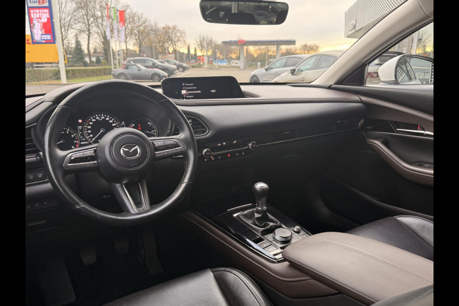 Mazda CX-30 2.0 e-SkyActiv-X M Hybrid Luxury iAS Pack | 360 CAMERA | TREKHAAK | LEDEREN BEKLEDING |