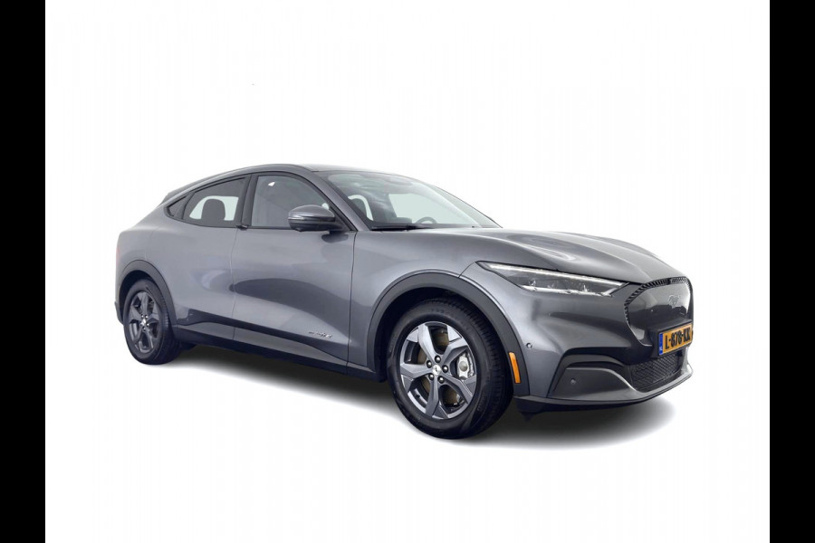 Ford Mustang Mach-E RWD 75 kWh (3-Fase) {SOH-93%} (INCL-BTW) Aut. *LEATHER | FULL-LED | DAB+ | DIGI-COCKPIT | KEYLESS | NAVI-FULLMAP | TOPVIEW | LANE-ASSIST | BLINDSPOT | CARPLAY | HEATED-COMFORTSEATS | PRIVACY-GLASS |TOWBAR | 18"ALU*