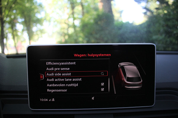 Audi Q5 55 367pk S Competition | Luchtvering | ACC | 360 Camera | B&O | Headup | Lane & Side Assist | RS Ruitpatroon leder | Panoramadak | Afnb. Trekhaak | Autom. Parkeerfunctie | Sportstoelen | Bovag garantie! | Quantum Grau | 12-2019.