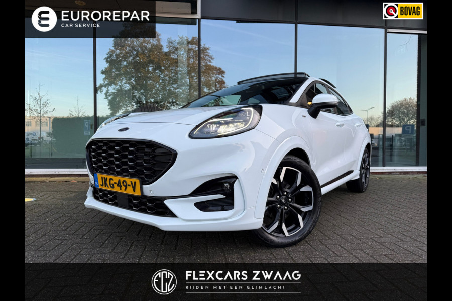 Ford Puma 1.0 EcoBoost 155 Hybrid ST-Line X First Edition - Pano/Schuifdak - Winterpakket - Navi - Half Leder