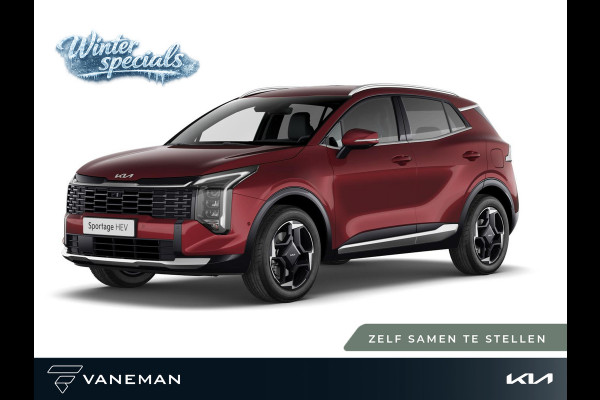Kia Sportage 1.6 T-GDi Hybrid DynamicLine | Buitensp.elektr.verstel -verwarmb.+inklapbaar | Zelf samenstellen