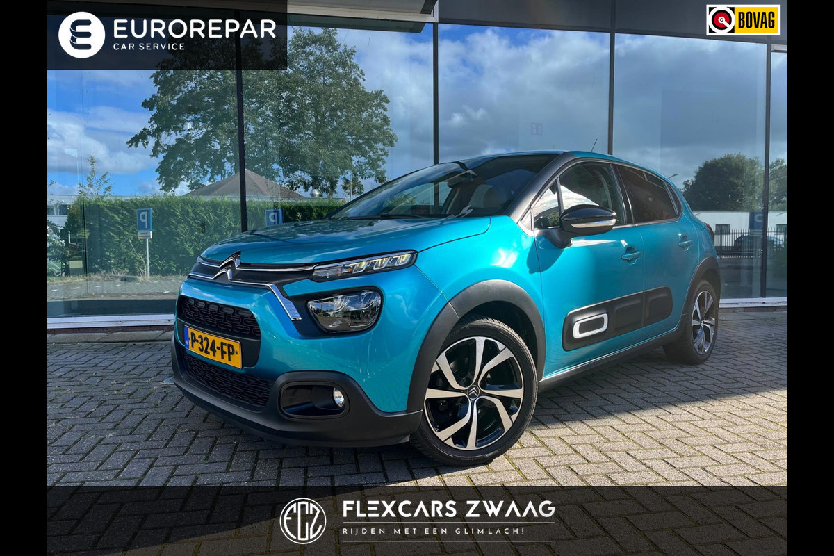 Citroën C3 1.2 Turbo Shine - Automaat - Navi - Climate - Cruise - Parkeerhulp