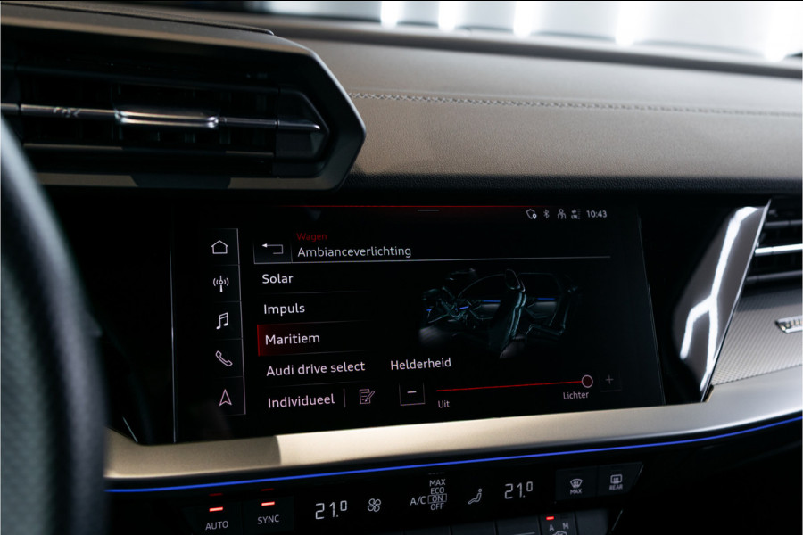 Audi A3 Sportback 30 TFSI S-Line Edition Blackline|Virtual|MMI Plus|Sound|LED|Sportstoelen|18"|Ambient|New service/apk