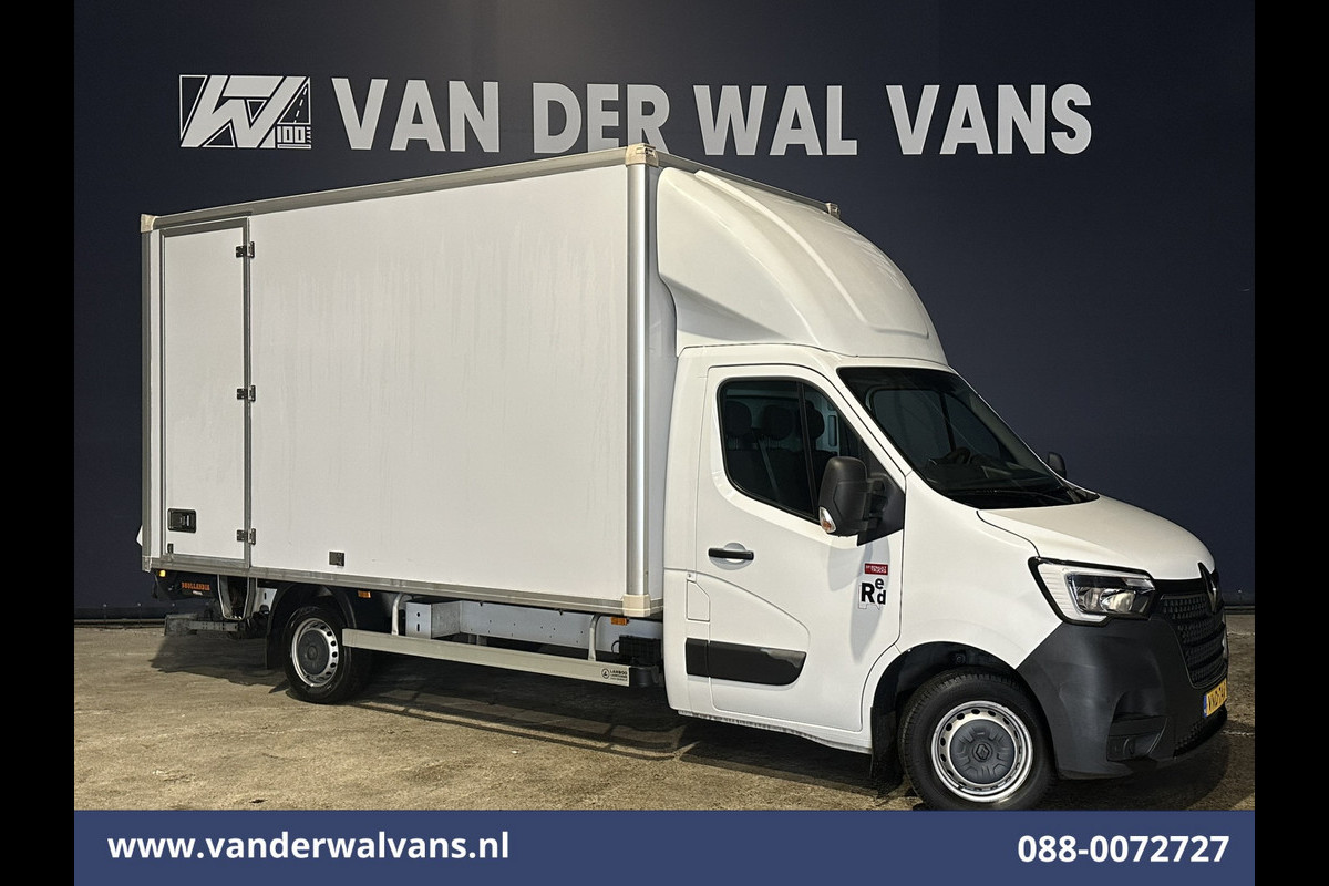 Renault Master 2.3 dCi 146pk Bakwagen 232cm Hoog Laadklep Zijdeur Euro6 Airco | Cruisecontrol | Lat om Lat betimmering Bijrijdersbank
