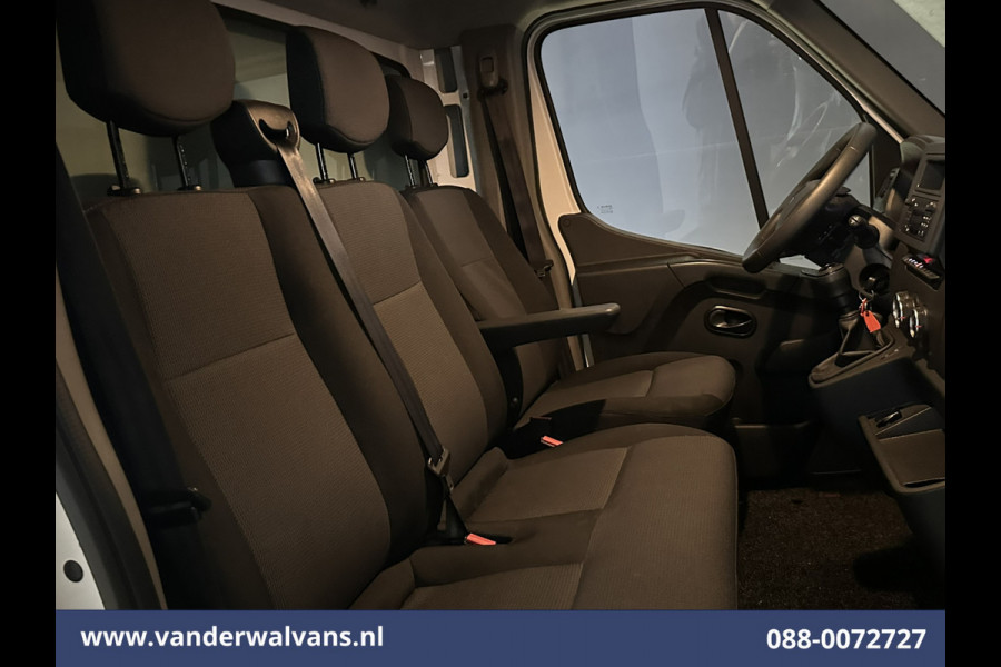 Renault Master 2.3 dCi 146pk Bakwagen 232cm Hoog Laadklep Zijdeur Euro6 Airco | Cruisecontrol | Lat om Lat betimmering Bijrijdersbank