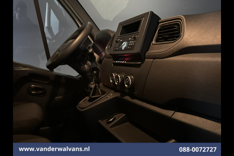 Renault Master 2.3 dCi 146pk Bakwagen 232cm Hoog Laadklep Zijdeur Euro6 Airco | Cruisecontrol | Lat om Lat betimmering Bijrijdersbank