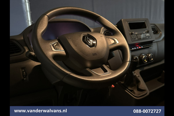 Renault Master 2.3 dCi 146pk Bakwagen 232cm Hoog Laadklep Zijdeur Euro6 Airco | Cruisecontrol | Lat om Lat betimmering Bijrijdersbank