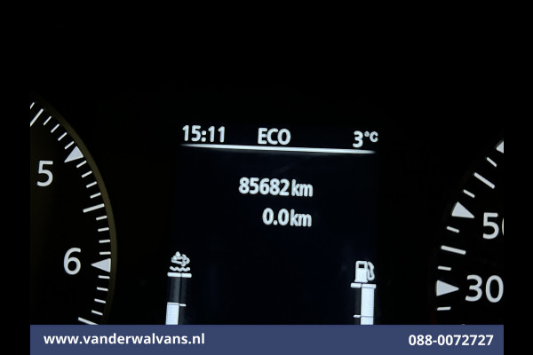 Renault Master 2.3 dCi 146pk Bakwagen 232cm Hoog Laadklep Zijdeur Euro6 Airco | Cruisecontrol | Lat om Lat betimmering Bijrijdersbank