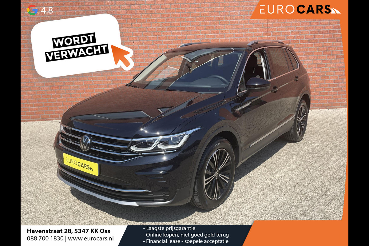 Volkswagen Tiguan 1.5 TSI 150pk DSG Elegance | Navigatie | Apple Carplay/Android Auto | Parkeersensoren | Camera | Adaptive Cruise Control | Stuur-en stoelverwarming | Matrix LED-koplampen | Virtual Cockpit | Getinte ramen | Climate Control | ErgoActive stoelen