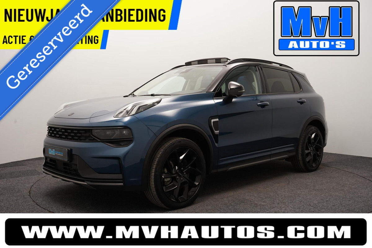 Lynk & Co 01 1.5 Hybride|FULL BLACK XL|ZWARTE.HEMEL|NAP|PANO